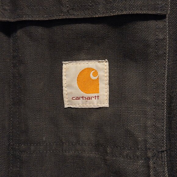 Carhartt Jacket Black Size 46 Heavy - Picture 4 of 10